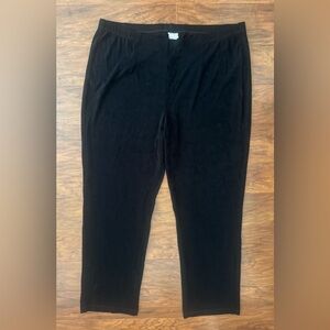 Chico’s Travelers Classic No Tummy Pants Slinky No Wrinkle Pull On Size 3R US 16